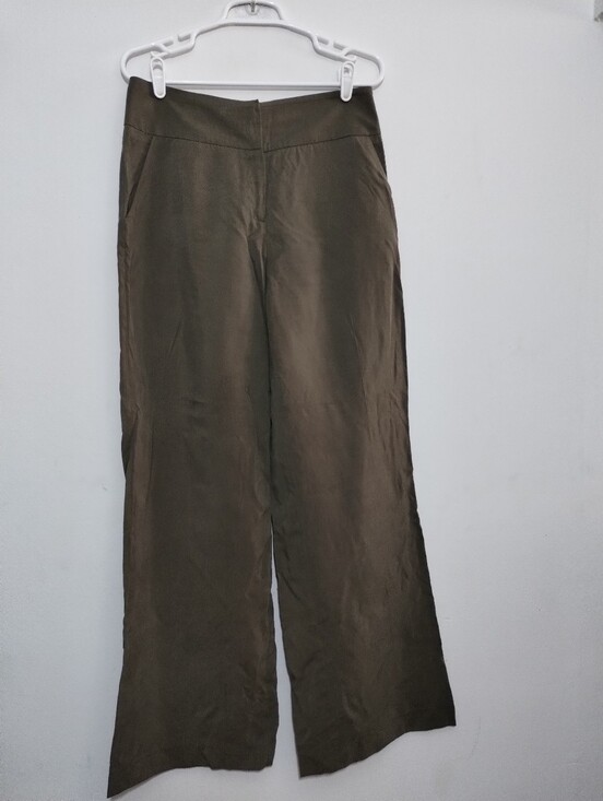 Anthropologie Pants - Daughter Of The Liberation Women's 10 Wide Leg Olive Green Pants